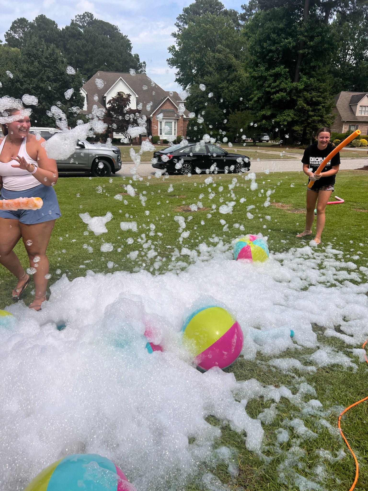 Foam Party FUN!  